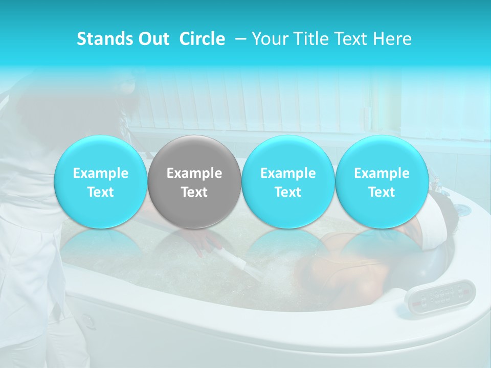 Hydrate Treatment Drop PowerPoint Template