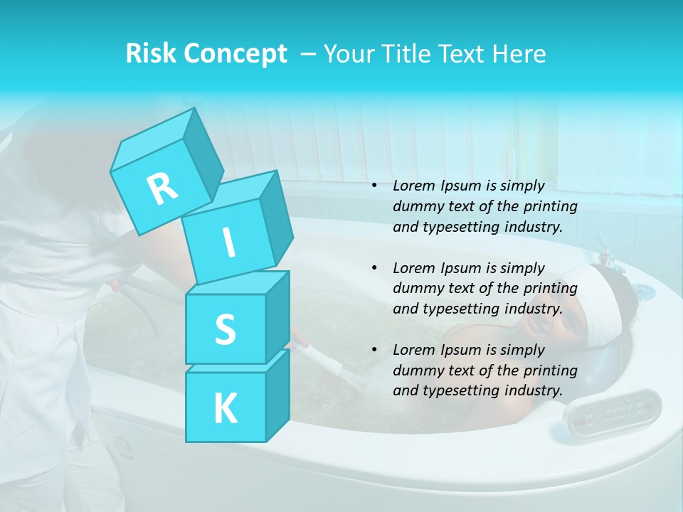 Hydrate Treatment Drop PowerPoint Template