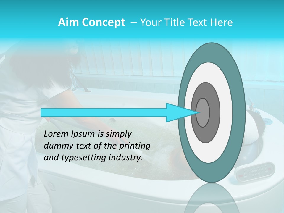 Hydrate Treatment Drop PowerPoint Template