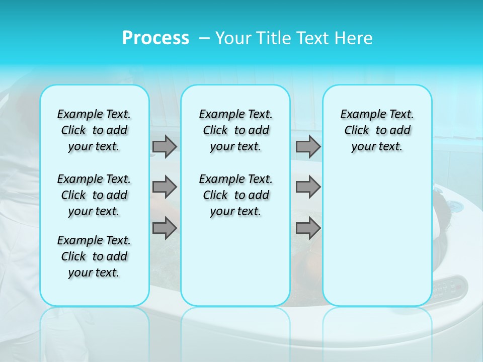 Hydrate Treatment Drop PowerPoint Template