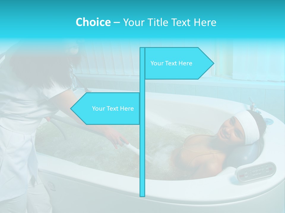 Hydrate Treatment Drop PowerPoint Template