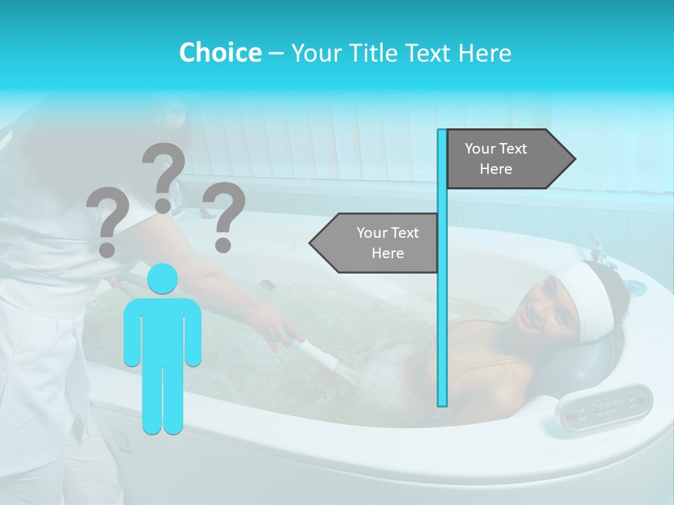 Hydrate Treatment Drop PowerPoint Template