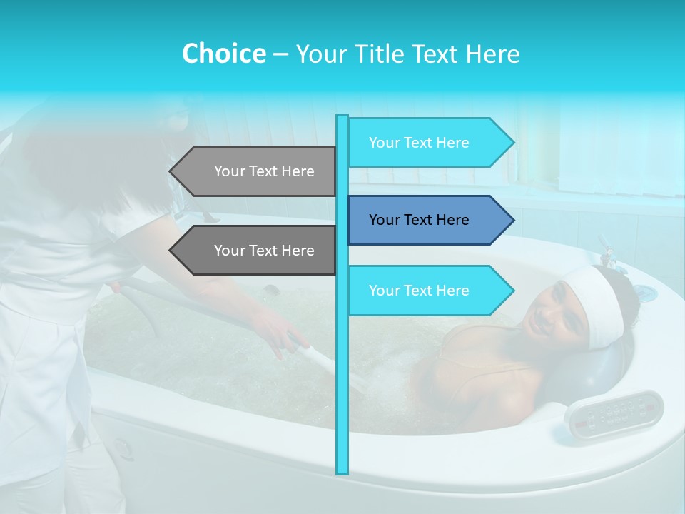 Hydrate Treatment Drop PowerPoint Template