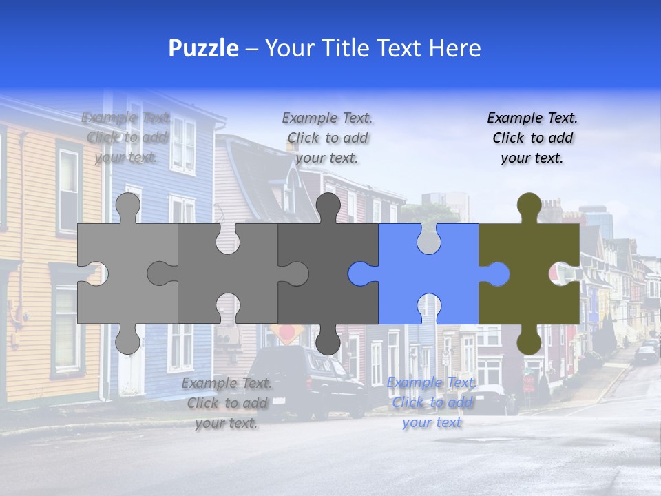 House Cozy Nfld PowerPoint Template