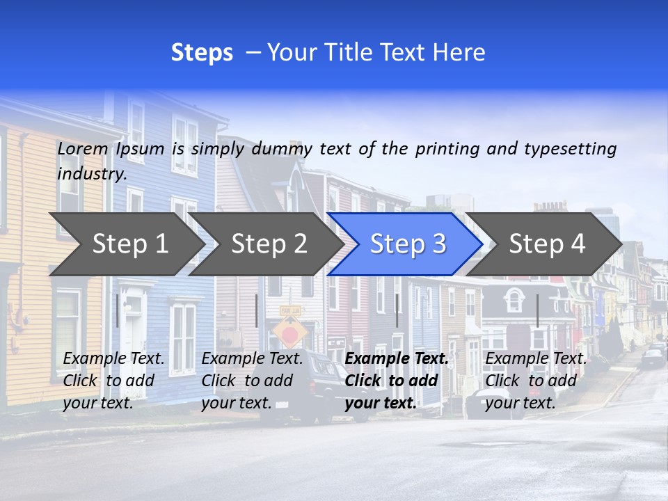 House Cozy Nfld PowerPoint Template