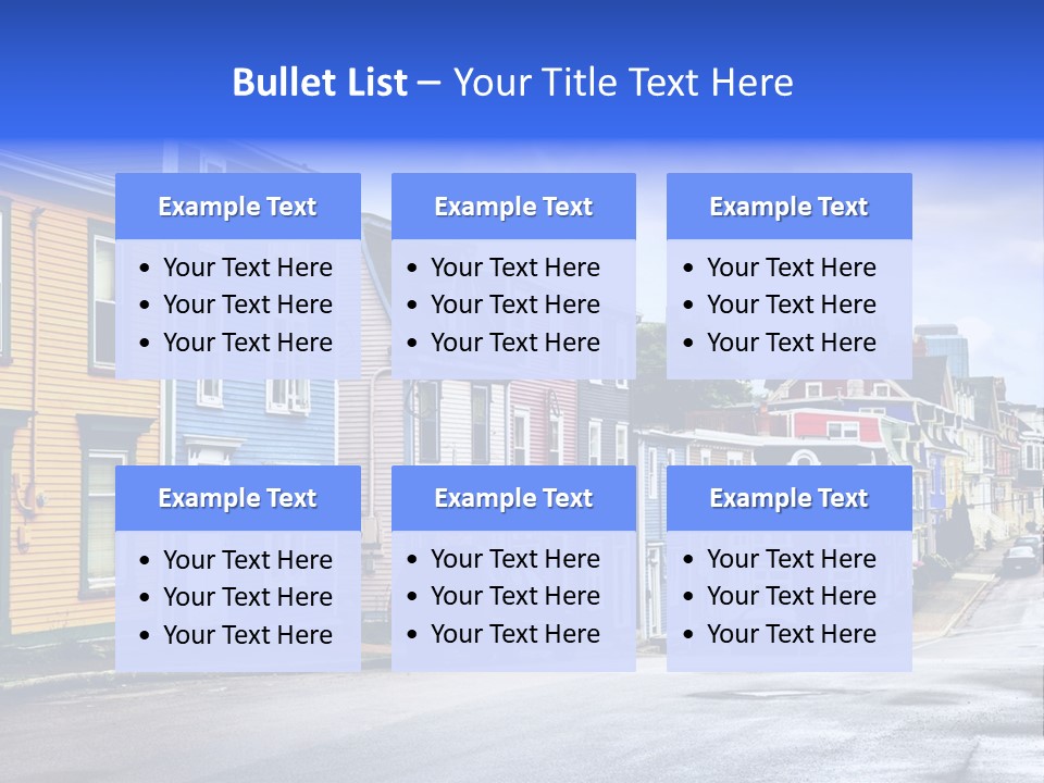 House Cozy Nfld PowerPoint Template