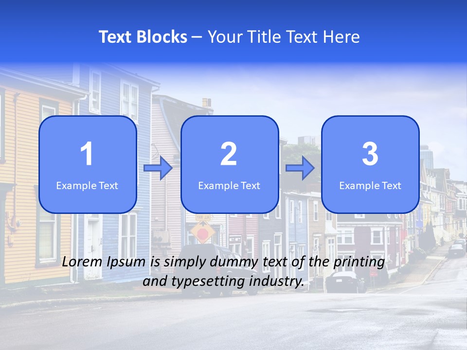 House Cozy Nfld PowerPoint Template