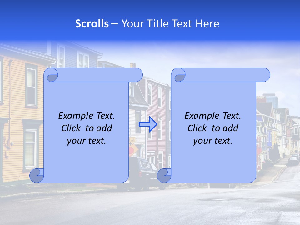 House Cozy Nfld PowerPoint Template