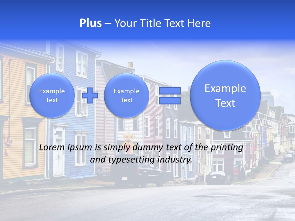 House Cozy Nfld PowerPoint Template