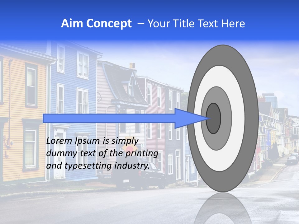 House Cozy Nfld PowerPoint Template