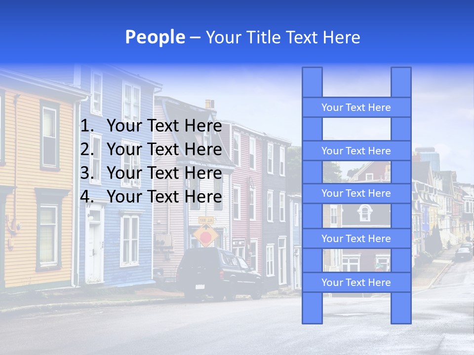 House Cozy Nfld PowerPoint Template