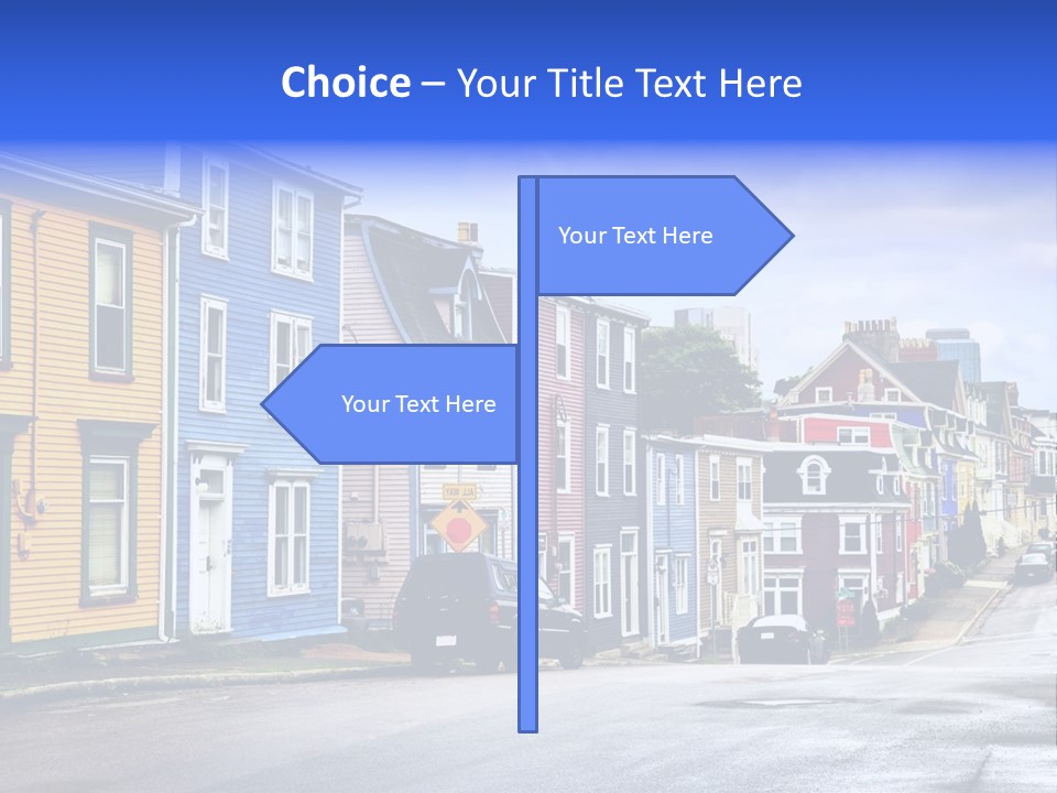 House Cozy Nfld PowerPoint Template