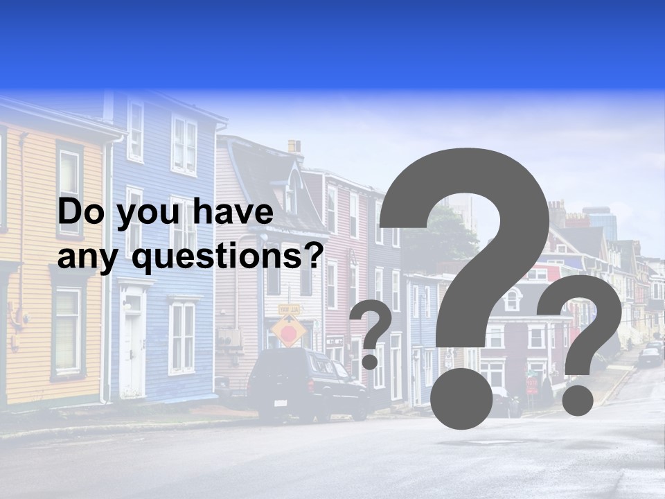 House Cozy Nfld PowerPoint Template