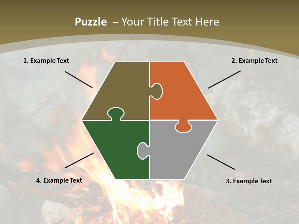 Tourist Journey Coal PowerPoint Template