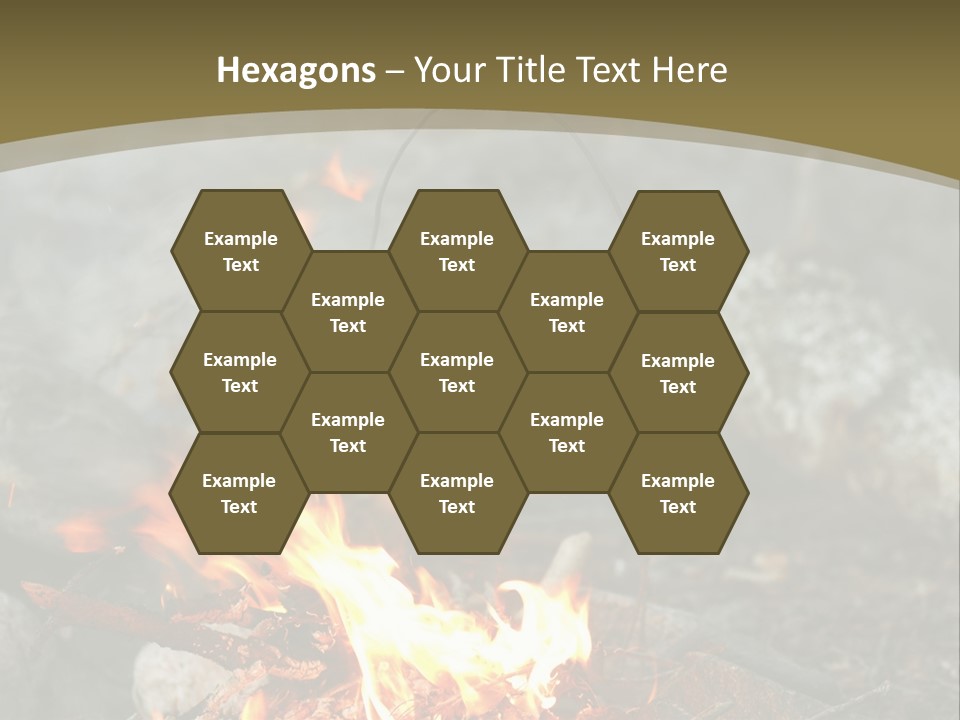 Tourist Journey Coal PowerPoint Template