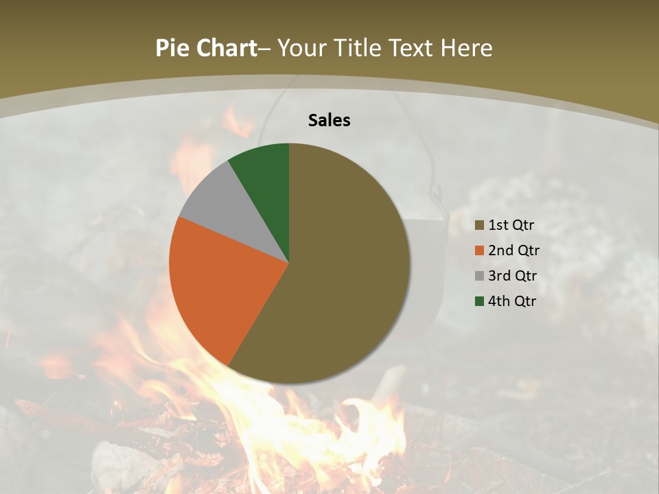 Tourist Journey Coal PowerPoint Template