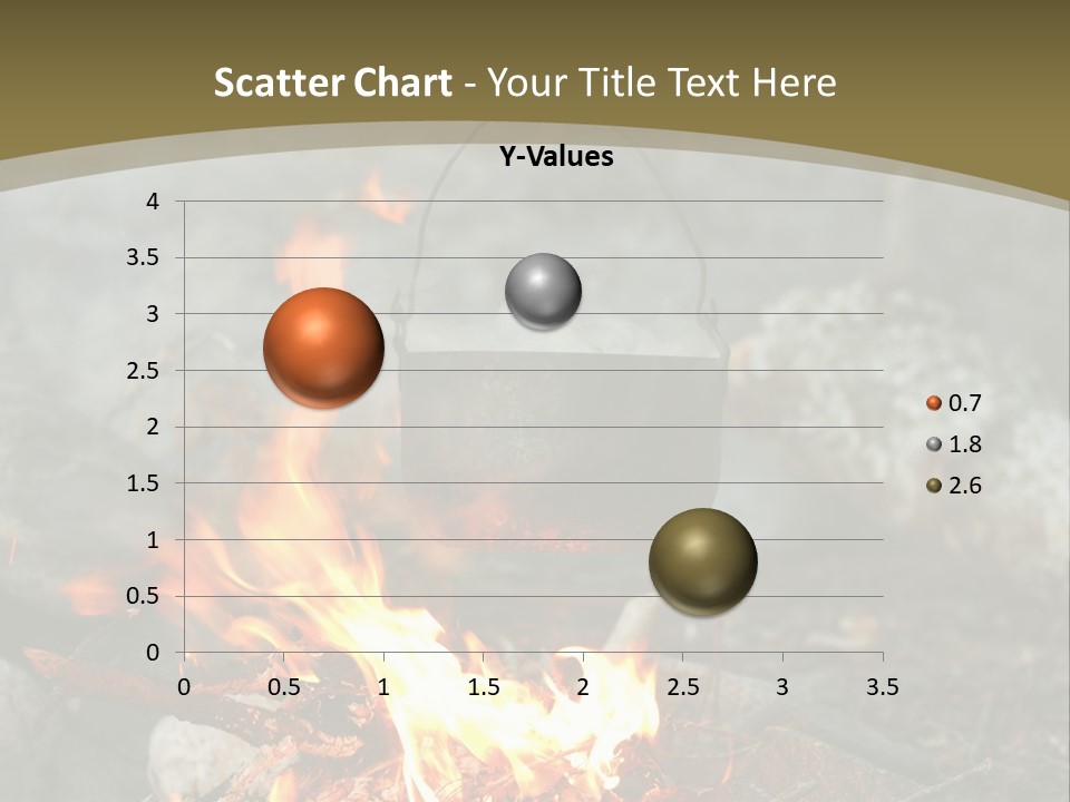 Tourist Journey Coal PowerPoint Template