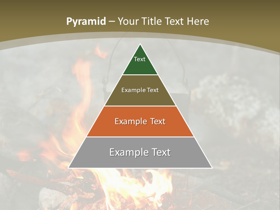Tourist Journey Coal PowerPoint Template