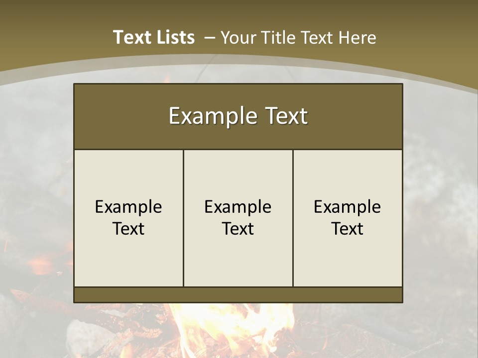 Tourist Journey Coal PowerPoint Template
