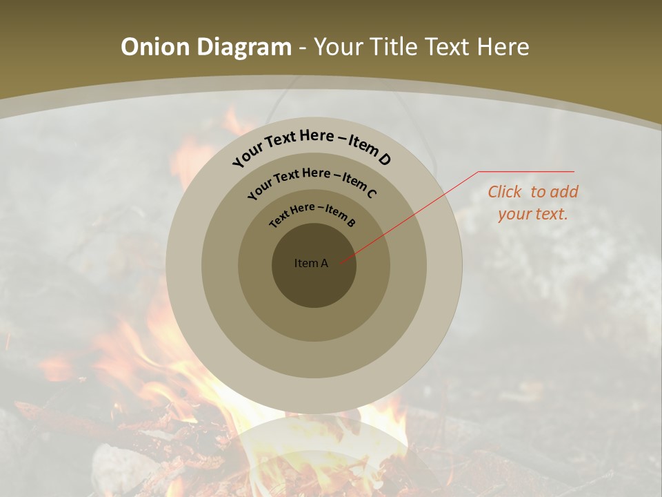 Tourist Journey Coal PowerPoint Template