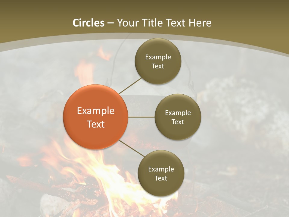 Tourist Journey Coal PowerPoint Template