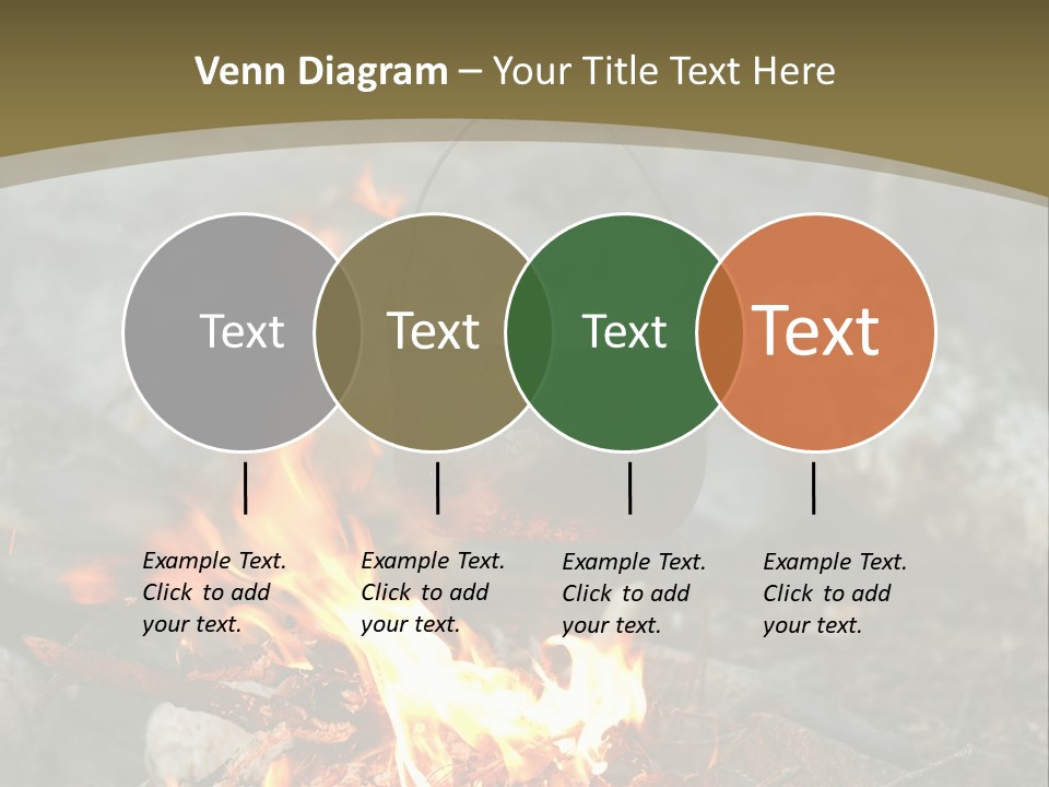 Tourist Journey Coal PowerPoint Template