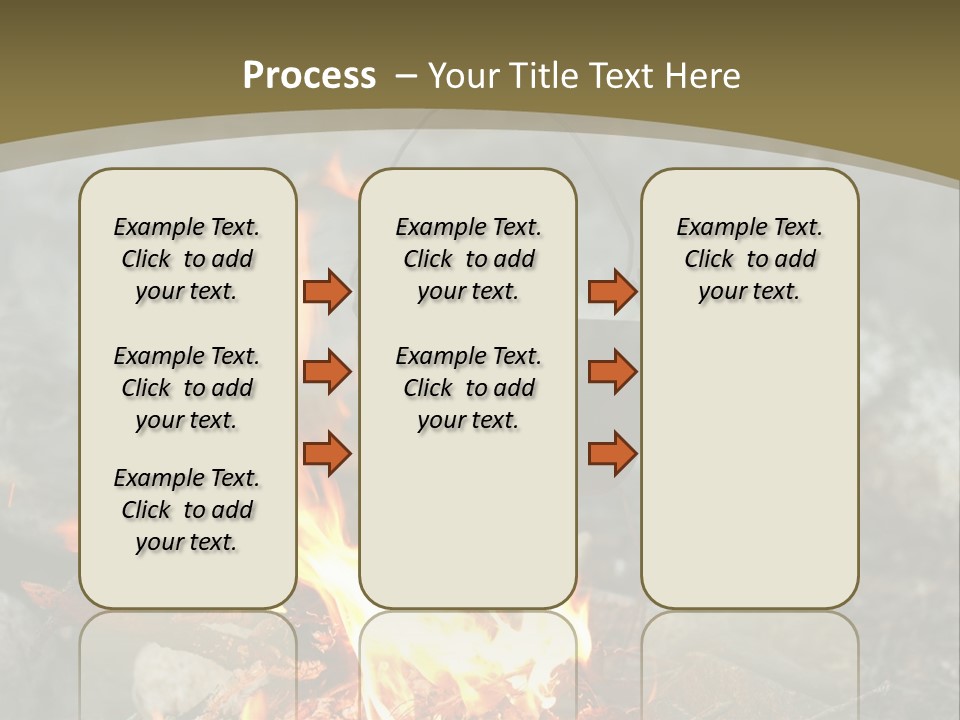 Tourist Journey Coal PowerPoint Template
