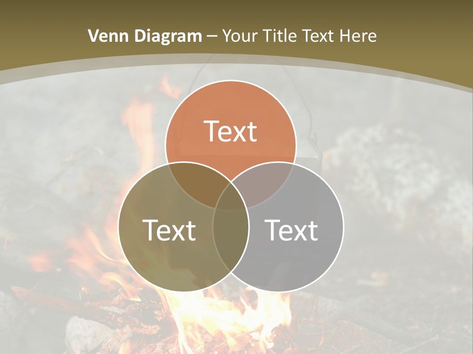 Tourist Journey Coal PowerPoint Template