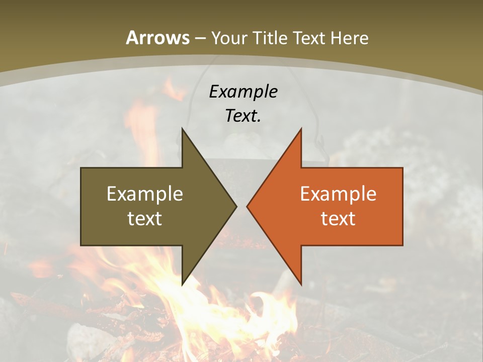 Tourist Journey Coal PowerPoint Template