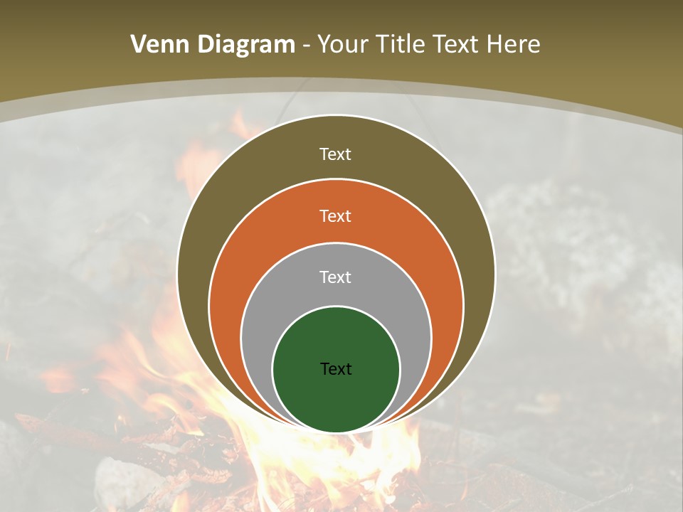 Tourist Journey Coal PowerPoint Template