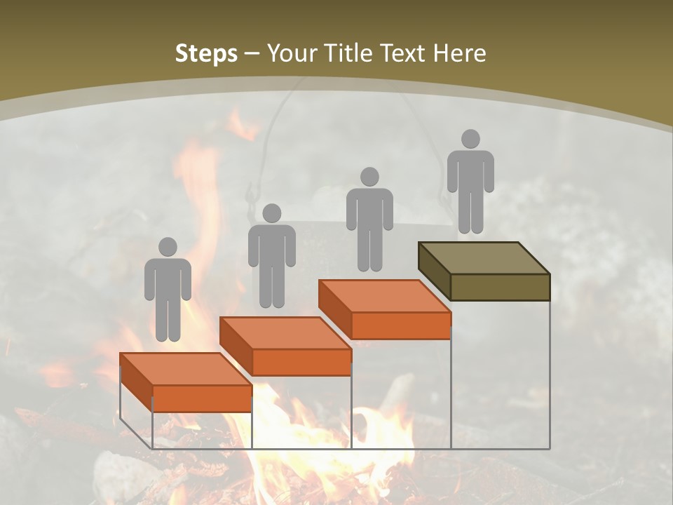 Tourist Journey Coal PowerPoint Template