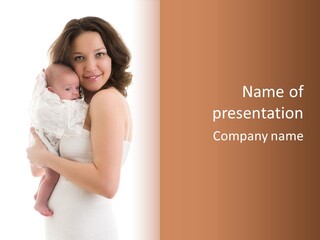 Young Healthy Parenthood PowerPoint Template