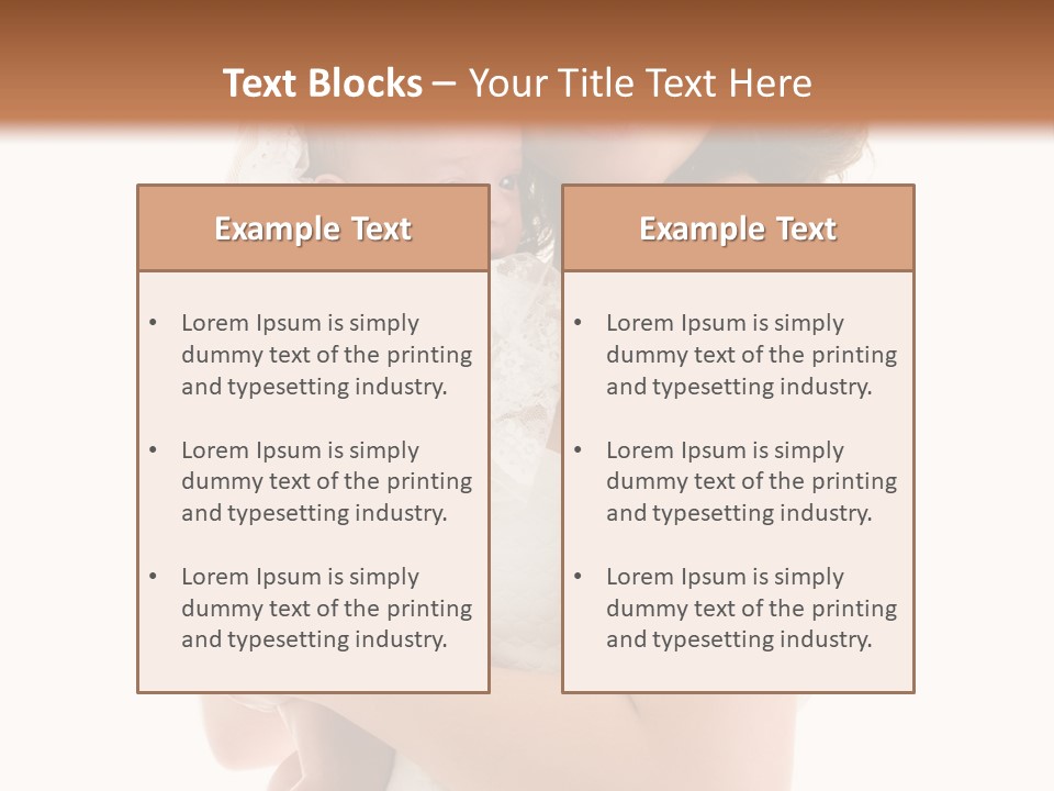 Young Healthy Parenthood PowerPoint Template