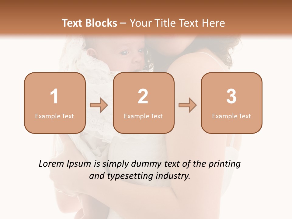 Young Healthy Parenthood PowerPoint Template