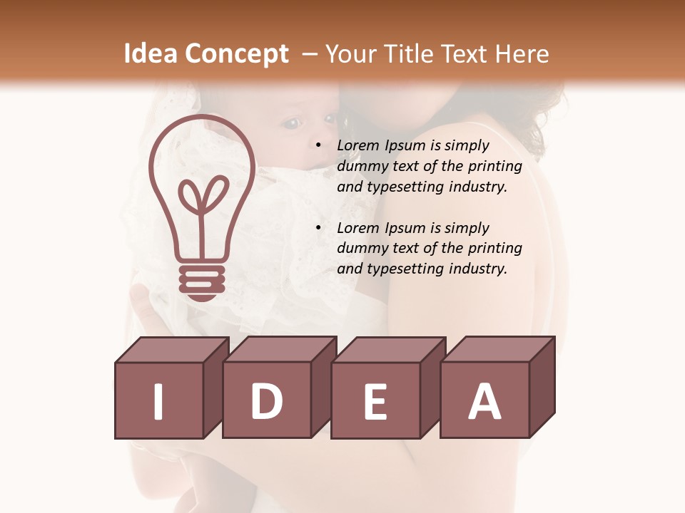 Young Healthy Parenthood PowerPoint Template