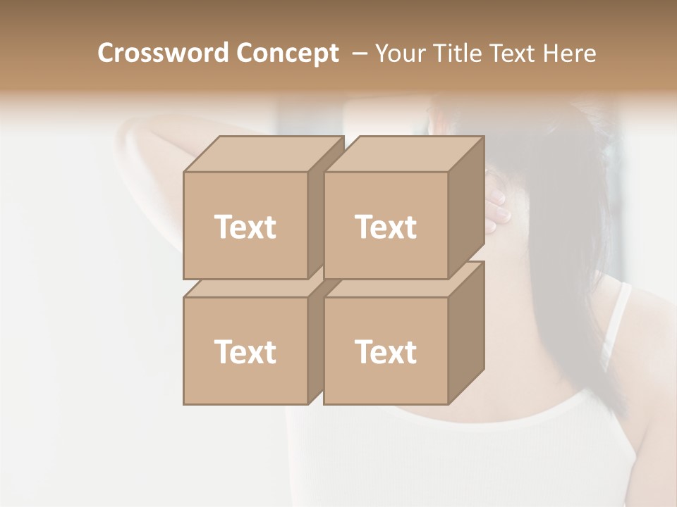 Tshirt Sore Massage PowerPoint Template