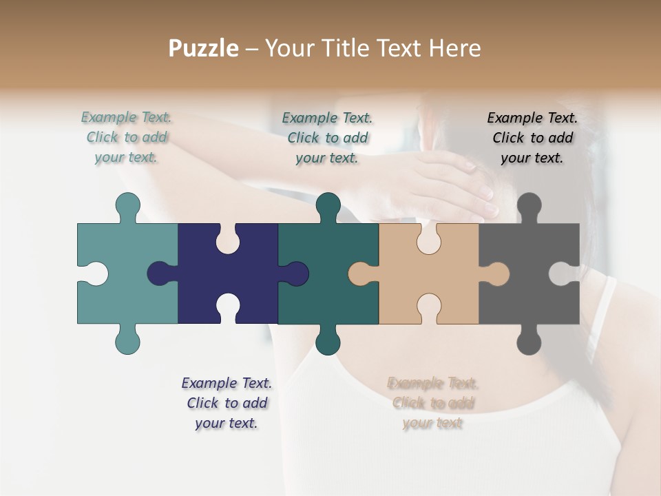 Tshirt Sore Massage PowerPoint Template