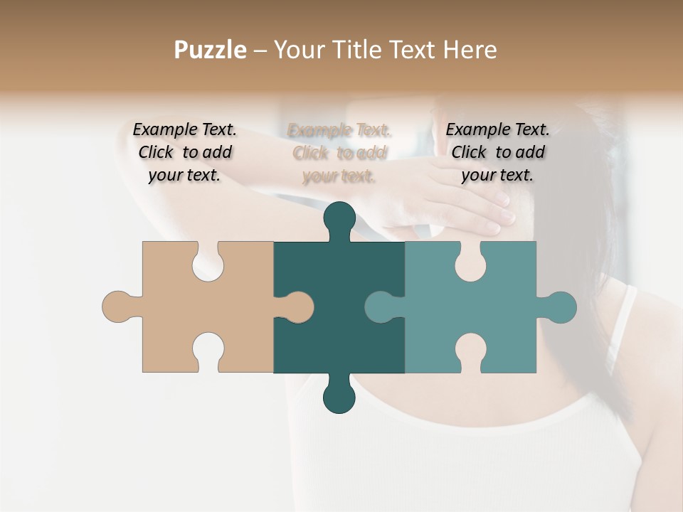 Tshirt Sore Massage PowerPoint Template