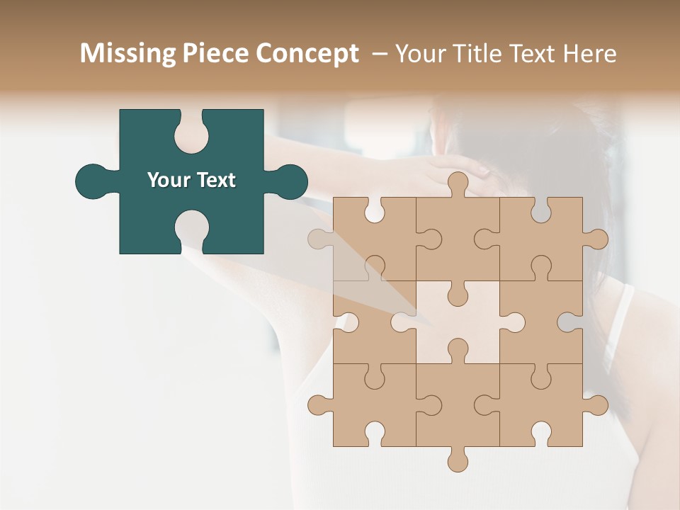 Tshirt Sore Massage PowerPoint Template