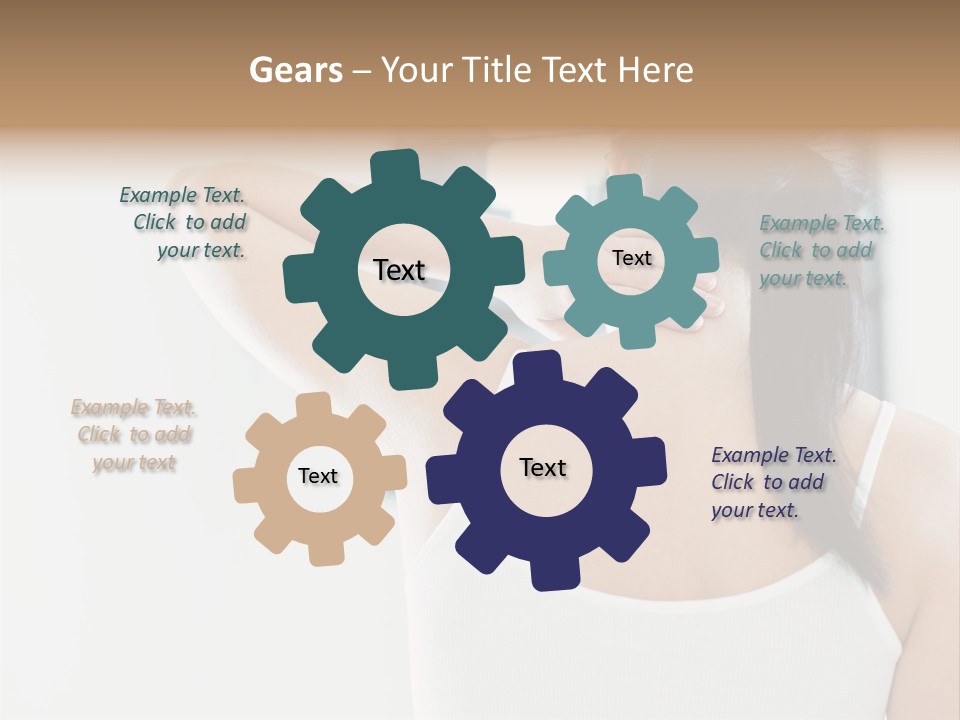 Tshirt Sore Massage PowerPoint Template