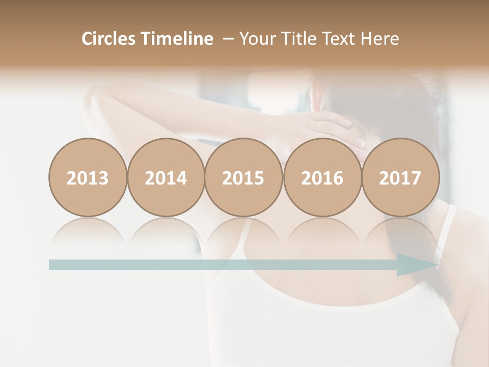 Tshirt Sore Massage PowerPoint Template