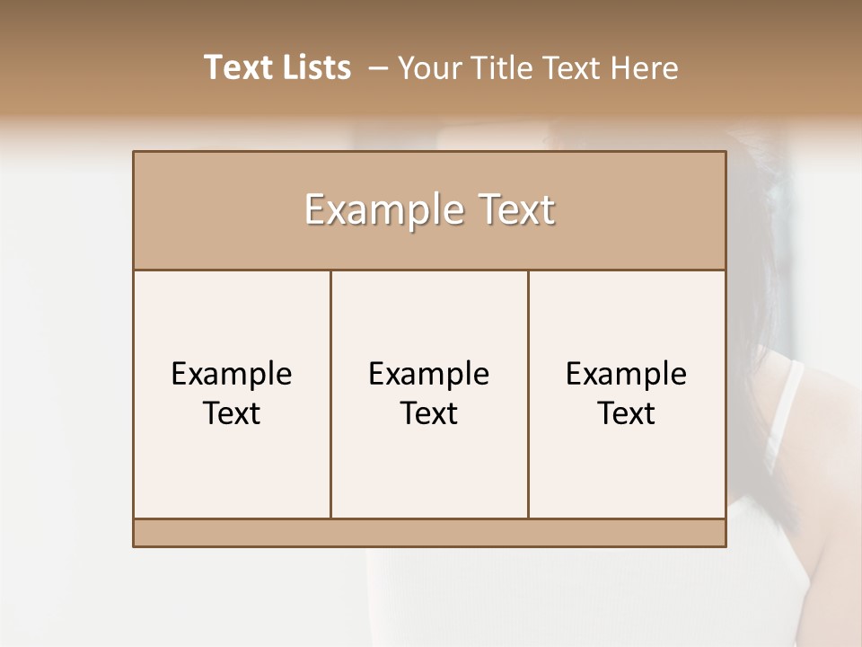 Tshirt Sore Massage PowerPoint Template