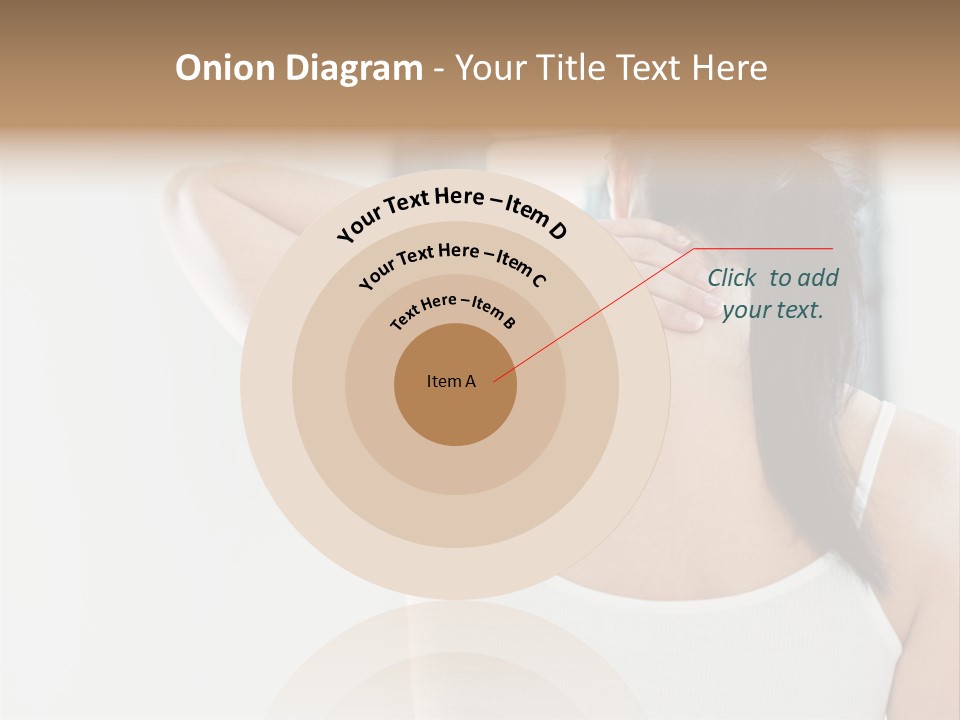 Tshirt Sore Massage PowerPoint Template