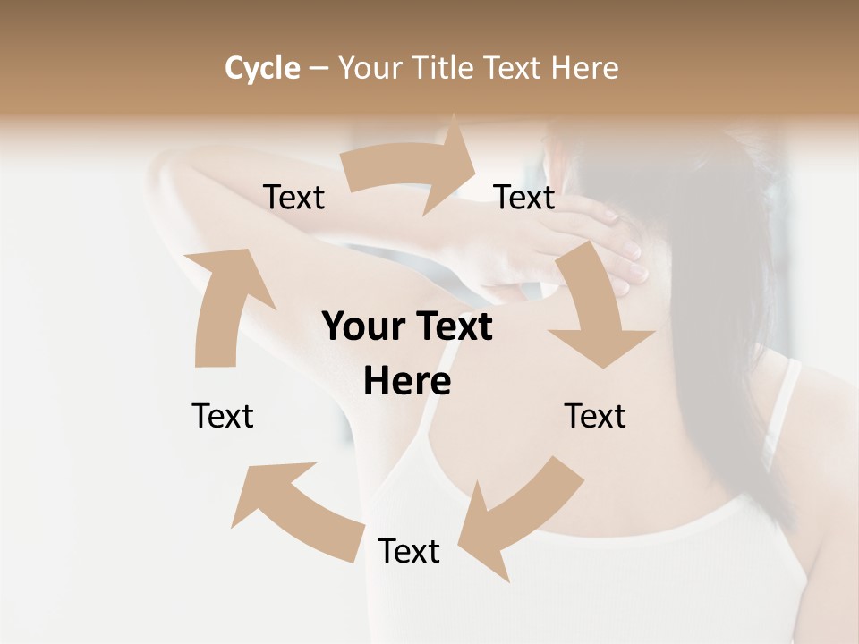 Tshirt Sore Massage PowerPoint Template