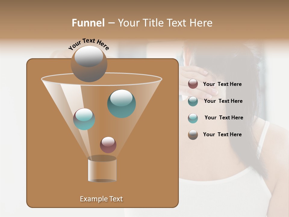 Tshirt Sore Massage PowerPoint Template