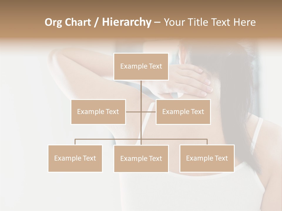 Tshirt Sore Massage PowerPoint Template