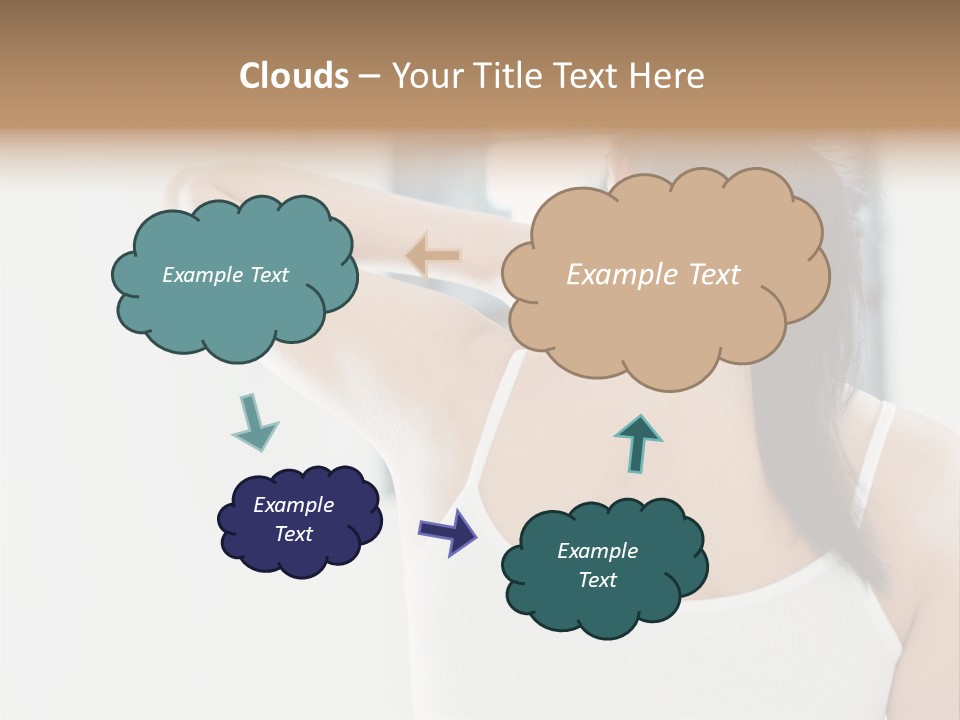 Tshirt Sore Massage PowerPoint Template