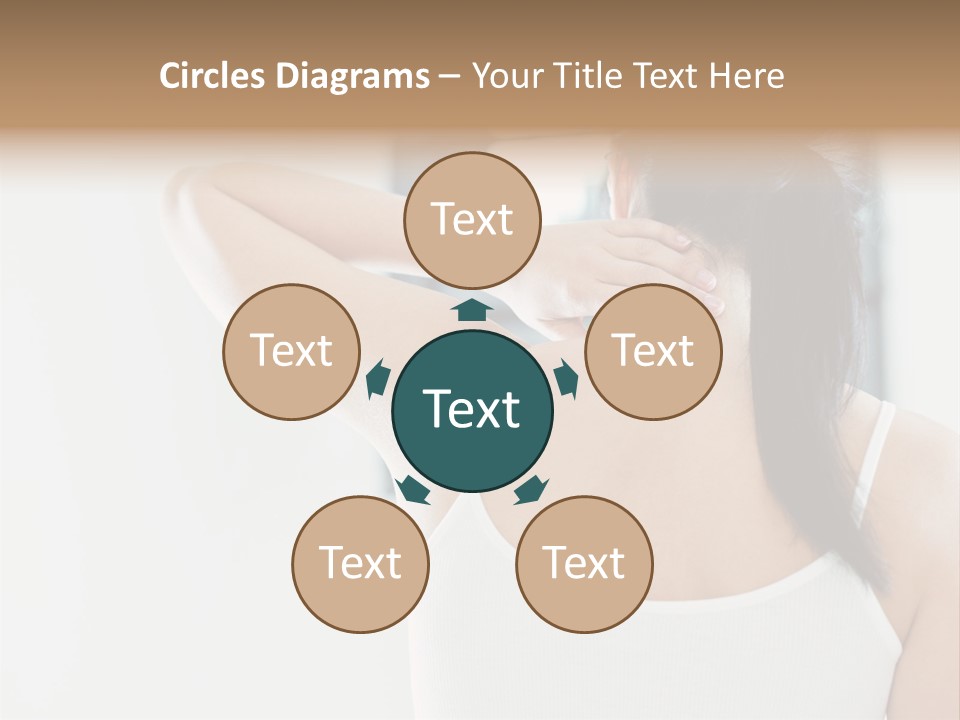 Tshirt Sore Massage PowerPoint Template