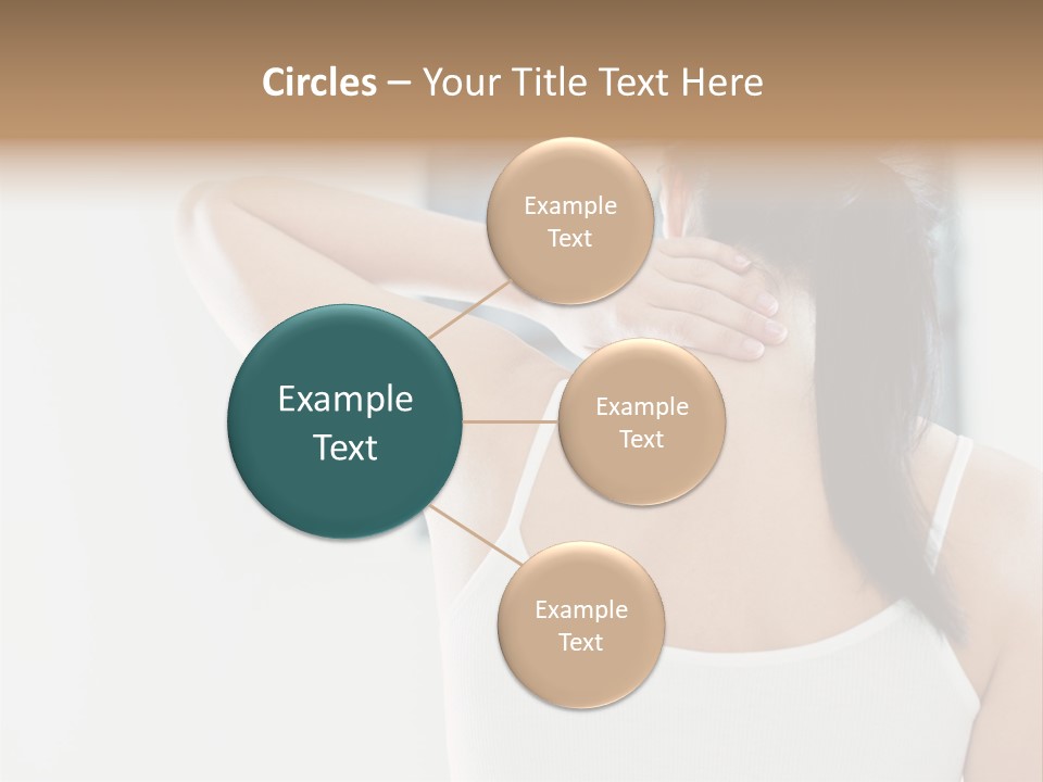 Tshirt Sore Massage PowerPoint Template