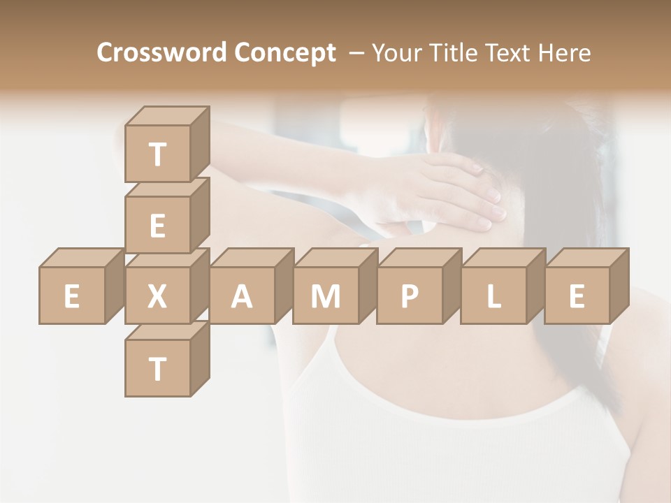 Tshirt Sore Massage PowerPoint Template